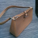 LONGCHAMP FRANCE Rousseau Leather Camel Brown Handbag Shoulder bag~ MINT!