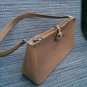 LONGCHAMP FRANCE Rousseau Leather Camel Brown Handbag Shoulder bag~ MINT!
