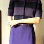 NEW Moschino Cheap And Chic Purple 2 pc Knit Dress & Cardi Set~ Size It 42 /US 4