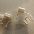 Desk cable clip 24-34mm (White) 2-pack