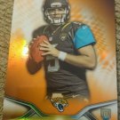 2014 Topps Platinum Orange Refractor Blake Bortles