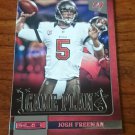 2013 Panini ROOKIES AND STARS GAME PLAN #24 JOSH FREEMAN Tampa Bay Buccaneers
