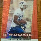 2013 Panini Prizm Red Pulsar #221 Da'Rick Rogers Buffalo Bills