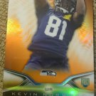 2014 Topps Platinum Orange Refractor Kevin Norwood