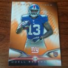 2014 TOPPS PLATINUM ORANGE REFRACTORS #117 ODELL BECKHAM JR. New York Giants