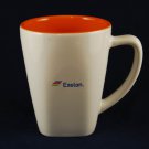 Exelon Logo Coffee Mug Cup White Orange Ron Santo Walk Cure JDRF