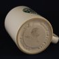 Vint Starbucks White Ceramic Coffee Mug Cup Green Black Mermaid Siren Catalina