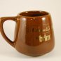 Vintage brim Taste Aroma Quality Ceramic Brown Coffee Mug Cup