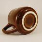 Vintage brim Taste Aroma Quality Ceramic Brown Coffee Mug Cup