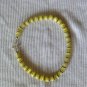 Yellow Cat's Eye Ankle Bracelet