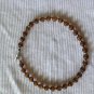 Brown Cat's Eye Ankle Bracelet