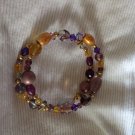 Purple/Gold Bracelet