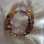 Purple/Gold Bracelet