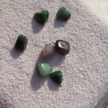 7 Stone Charms