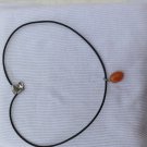 Orange Round Necklace