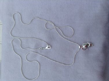 Silver Mouse Necklace