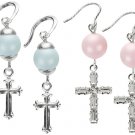 Pastel Rose Earrings