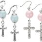 Pastel Rose Earrings