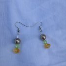 Pearl earrings