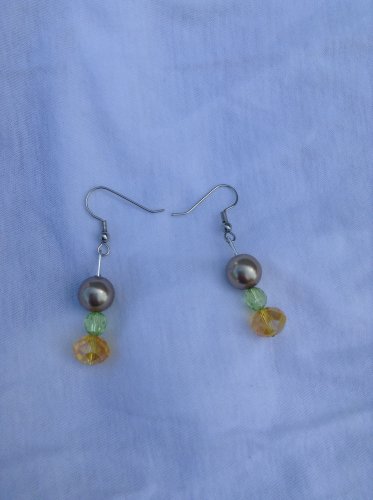 Pearl earrings