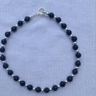 Black ankle bracelet