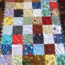 Hand Crated Quilt 65" x 41"