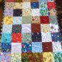 Hand Crated Quilt 65" x 41"