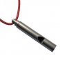Titanium Whistle, w/Cord
