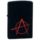 Zippo Black Matte, Anarchy