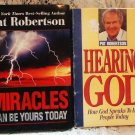 Pat Robertson Hearing God Audio & Signed Book - L@@K!