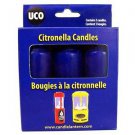 9-Hour Candles, Citronella, Blue, 3pk