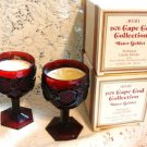 CAPE COD COLLECTION AVON set of 2 LARGE WATER GOBLETS