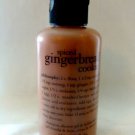 Philosophy Spiced Gingerbread Cookie Shower Gel, Bubble Bath, Shampoo 4 oz.