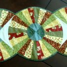 Handcrafted Quilted Doily Holiday Muti-Color Table Matt