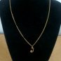 Avon Kids Initial Elegance Collection Goldtone Pendant Necklace J