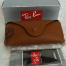 Ray-Ban Sunglasses Brown Case w/ Box (NEW)