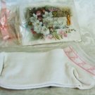 Breast Cancer Womens White Socks & Pin Set