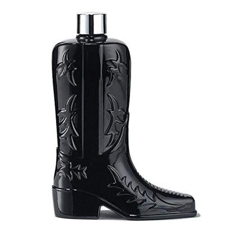 Avon Leather After Shave Boot Decanter 5 oz.