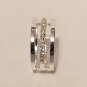 Avon Easy Essentials 3 Row Ring Silvertone Size 9
