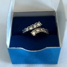 Avon Believe in Love Ring Silvertone Ring Size 9