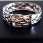Avon Braided Buckle Ring Sterling Silver Size 6
