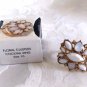 Avon Floral Clusters Cocktail Ring Size 10