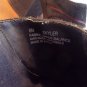 Womans Rampage Skyler Clogs Size 8 (M) Black Corduroy With Red Flower Stitching