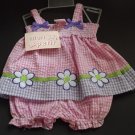 Girls Mon Petit Baby Dress and Bloomers 3/6 Months NWT