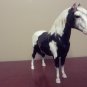BREYER MOLDING CO. BLACK & WHITE  HORSE 6  INCHES TALL X 8 INCH LONG