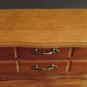 8" Wooden Jewelry Box With Mirror Possibly Vintage