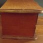 8" Wooden Jewelry Box With Mirror Possibly Vintage