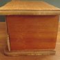 8" Wooden Jewelry Box With Mirror Possibly Vintage