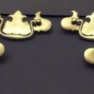 Lot 4 Vintage Hardware Dresser Drawer Cabinet Pulls Handles 4 7/8" Metal & Brass