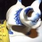 Vintage Made In Japan Small 3 Inch Long Porcelain Bulldog Bull Dog Figurine